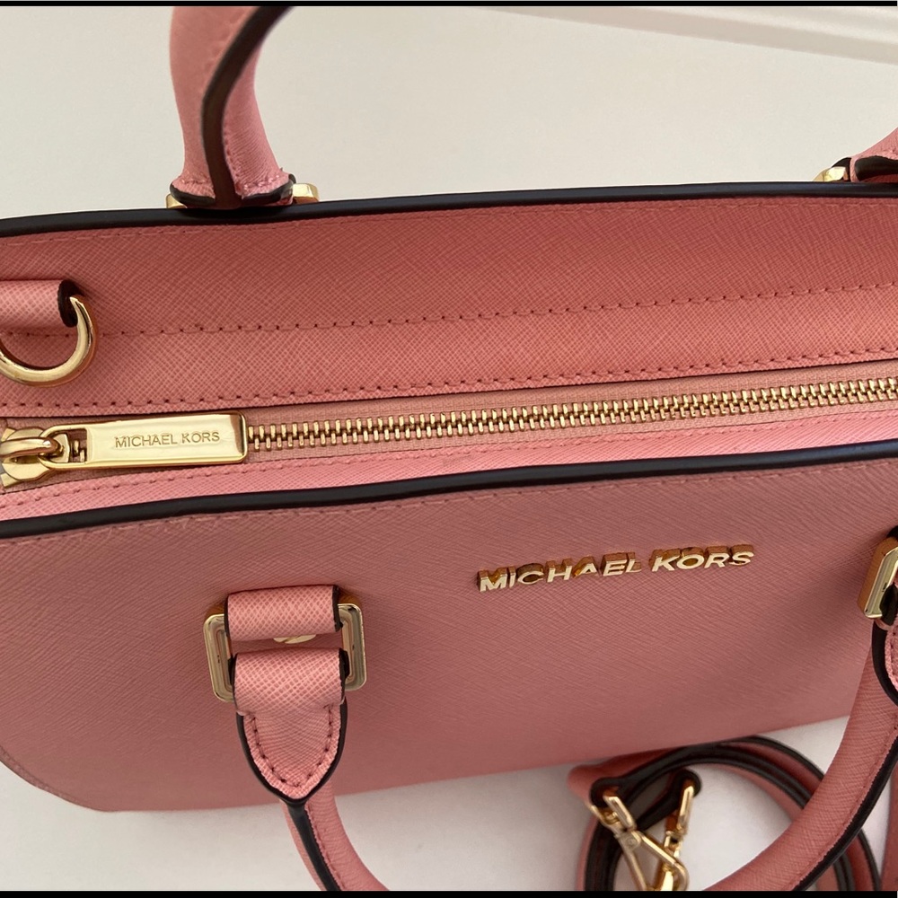 Michael Kors Selma Tote pale pink purse - Picture 6 of 8